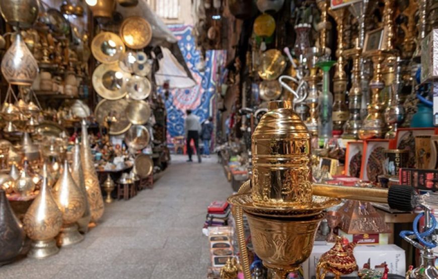 Egyptian Museum, Coptic Cairo and Khan El Khalili Tour