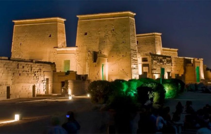 A Night Tour to the Sound and Light Show at Philae Temple