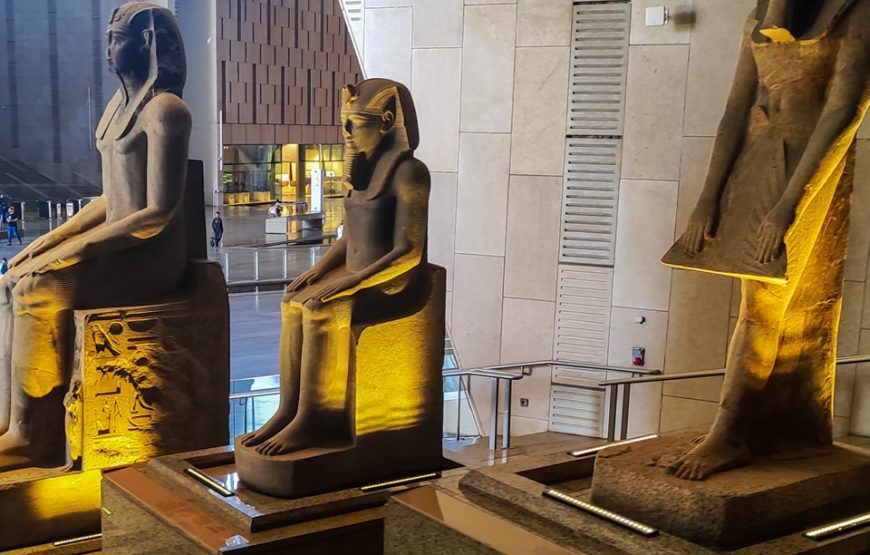 Giza Pyramids and Grand Egyptian Museum