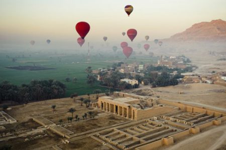 Hot Air Balloon at Luxor